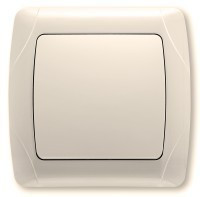 Выключатель карточный 1кл с/у крем IP20  (1/10/100)