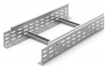 Лоток кабельный лестничный 6000x100x300мм сталь Ostec НЛО: Лестничный лоток замковый