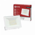 Прожектор светодиодный СДО-7 50Вт 230В 4000К IP65 белый IN HOME Прожектор светодиодный СДО-7 50Вт 230В 4000К IP65 белый IN HOME