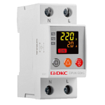 Реле напряжения с контролем тока на 50 А, 36мм