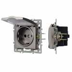 Механизм розетки влагозащищённый SCT-MCP-PL-GR (250V, 16A) (Arlight, -)