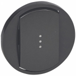 Клавиша одинарная с подсв графит Celiane Legrand  (1/10)