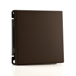 Переключатель 1кл промеж с/у мокко механизм быстрозажим ArtGallery Systeme Electric (1/5/20)