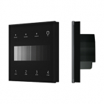 INTELLIGENT ARLIGHT Сенсорная панель SMART-DALI-301-11-4G-3SC-DT6 Черная (230V, встраиваемая, 2.4G) (IARL, IP20 Пластик, 5 лет)