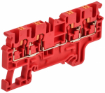 ARMAFIX Клемма пруж. Push In CP-MC 4 выв. 2,5мм2 красная IEK