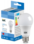 LED Bulb A60 510lm 6500K E27 IEK СНЯТО