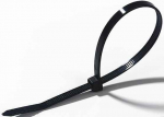 Хомут кабельный (стяжка) 370ммx7.6мм с внутр. зубчатым зацеплением пластик черный ABB