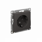 Розетка 1гн с З/К с/у базальт механизм 16А AtlasDesign Systeme Electric (1/20)
