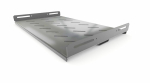 Hyperline TSH3H-300-RAL7035 Полка стационарная усиленная, глубина 300 мм, с боковым креплением, нагрузка до 100 кг, для шкафов серии TTB, TTR, TTC2, T