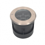 Светильник LTD-DAFNA-GROUND-R130-11W Warm3000 (SL, 10 deg, 230V) (Arlight, IP67 Металл, 5 лет)