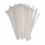 Кабельная стяжка PCT 2,5x060-100WH PA6.6 Jazzway (100 шт/уп)