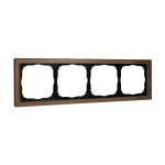 ARTGALLERY PURE 4-постовая РАМКА, ОРГАНИЧЕСКОЕ СТЕКЛО ШАМПАНЬ