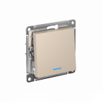 Выключатель 1кл с подсв с/у песочный AtlasDesign Systeme Electric  (1/20)