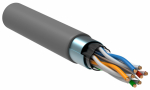 ITK Витая пара F/UTP 6 4х2х23AWG LSZH серый (305м) РФ/Т