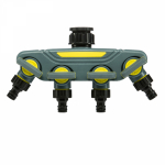 Разветвитель 4-канальный на кран 1/2"-3/4" Профи ЧЕТЫРЕ СЕЗОНА