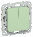 FLITE Выключ. жалюзи с блок. 10А ВЖ42-2-0-ФлФ фис. IEK