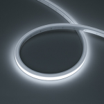 Лента герметичная NOVA-TOP-PU-A120-16x15mm 24V White7200 (10 W/m, IP68, 5m, wire x2) (Arlight, Полиуретан)
