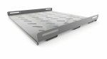 Hyperline TSH3H-450-RAL7035 Полка стационарная усиленная, глубина 450 мм, с боковым креплением, нагрузка до 100 кг, для шкафов серии TTB, TTR, TTC2, T