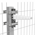 Комплект крепления к опорам ограждений AISI 304 Промрукав