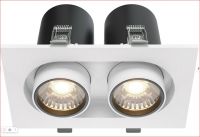 Встраиваемый светильник Hidden 4000K 2x10W 36° DL045-02-10W4K-W