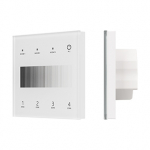 INTELLIGENT ARLIGHT Сенсорная панель SMART-DALI-301-11-4G-3SC-DT6 Белая (230V, встраиваемая, 2.4G) (IARL, IP20 Пластик, 5 лет)
