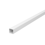 Металлический кабельный канал LKM 30x30x2000 мм (мини-канал), сталь белый