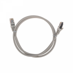 Патч-корд F/UTP REXANT категория 5e, RJ45-RJ45, экранированный, 26AWG, LSZH, серый, 1 м