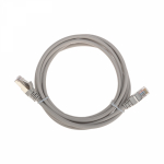 Патч-корд F/UTP REXANT категория 5e, RJ45-RJ45, экранированный, 26AWG, LSZH, серый, 2 м