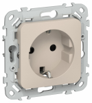 FLITE Роз. с з/к/ш 16А РСш11-0-ФлЛ льн. IEK