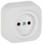 GLORY Роз. без з/к/ш о/у 10А РС20-2-ХБм бел. м. IEK