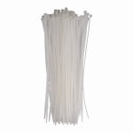 Кабельная стяжка PCT 4,8x300-100WH PA6.6 Jazzway (100 шт/уп)