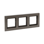 3 - местная рамка, IP44, мокко, пластик Эпика EKF