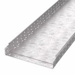 Лоток перфорированный Профи HDZ 400х80х6000 (1,5 мм) (12 м/уп) Промрукав