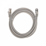 Патч-корд F/UTP REXANT категория 5e, RJ45-RJ45, экранированный, 26AWG, LSZH, серый, 3 м