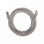 Патч-корд F/UTP REXANT категория 5e, RJ45-RJ45, экранированный, 26AWG, LSZH, серый, 5 м