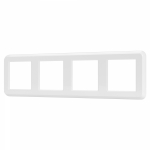 Рамка пластиковая FRM-VERSA-PL-4-WH (Arlight, -)