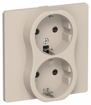 FLITE Роз. 2-я с з/к/ш б/к 16А РСш12-1-К-ФлЛ льн. IEK