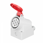 Розетка настенная WS IP44 16A 6P+E 400В