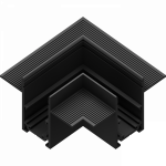 MGN TRACK/R accessory horizontal corner BK