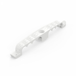 Держатель труб для прямого монтажа двусторонний на 8 мест в гофроящике белый d16 (150шт/кор) Промрукав