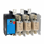 Выключатель/переключатель нагрузки 4-полюсный (4P) 0кВт с поворот. ручкой, в корпусе, IP00 напольный щитовой КЭАЗ