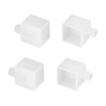 Заглушка WPH-FLEX-2020-90 WHITE с отверстием  (Arlight, Пластик)