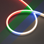 Лента герметичная NOVA-SIDE-PU-B84-12x20mm 24V RGB-Day (15 W/m, IP68, 5m, wire x2) (Arlight, Полиуретан)