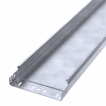 Лоток неперфорированный Профи INOX (AISI 316) 200х50х6000 (1,5 мм) (12 м/уп) Промрукав