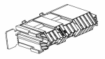 Крышка ABB NOR (аксессуары к рубильникам)