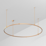 Основание ART-APRIORI-ROUND-ROD-800-R1800 (GD) (Arlight, IP20 Металл, 3 года)