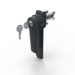 Замок для распределительного шкафа цилиндрический с нажимной ручкой Legrand XL3 S