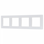 Рамка стеклянная FRM-GLARE-GS-4-WH (Arlight, -)