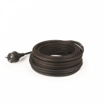 Саморегулируемый греющий кабель POWER Line 30SRL-2CR 7M (7м/210Вт) черный для водостока/кровли REXANT (1/1/16)