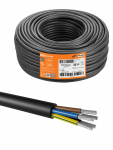 Кабель АсВВГнг(А)-LS 5х4 ок(N,PE)-0,66 ГОСТ (100м) TDM